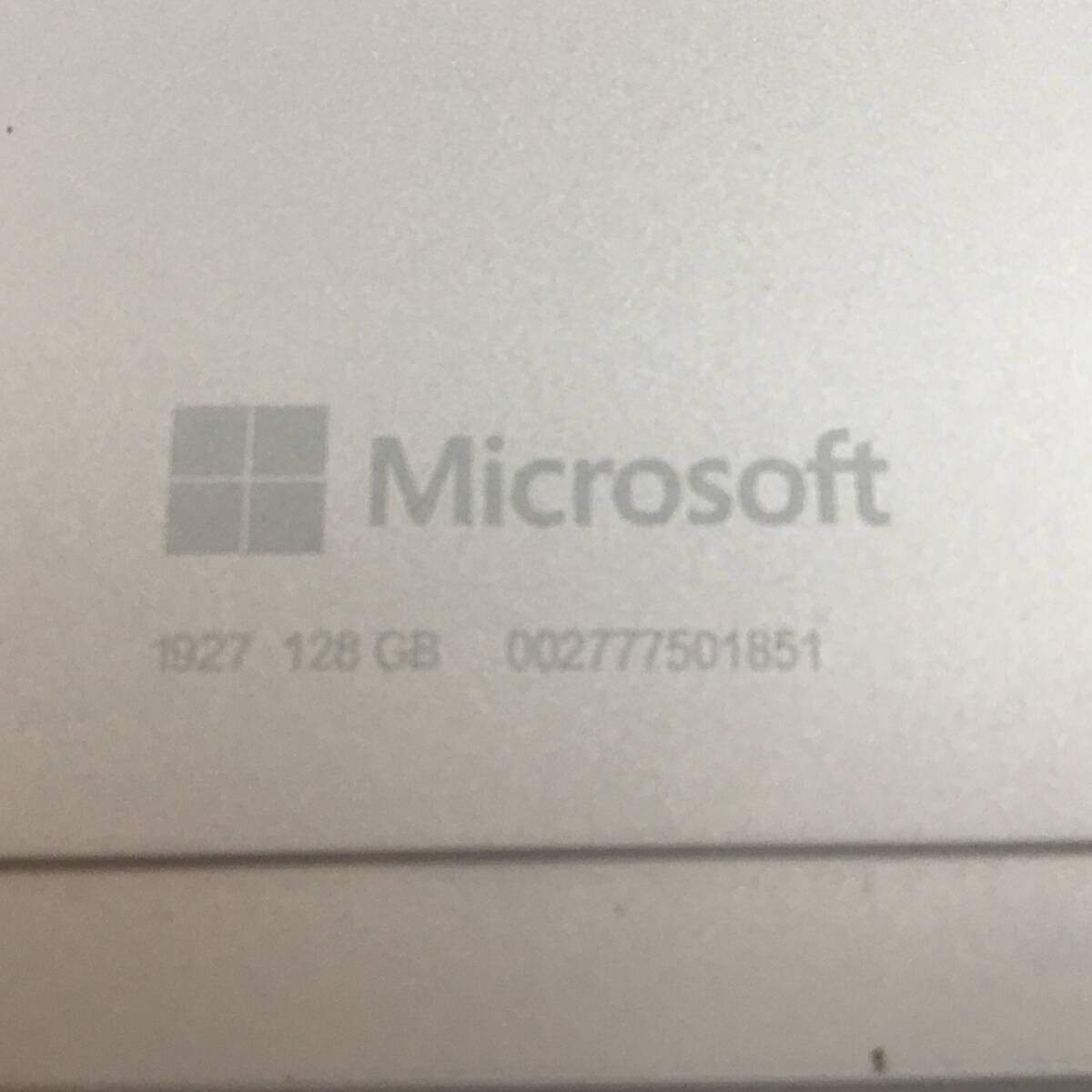 ☆【SIMフリー】Microsoft surface GO2 model:1927『Core M3(8100Y) 1.1Ghz/RAM:8GB/SSD:128GB』10.5インチ LTE対応 Win10 動作品 ※難ありの画像7