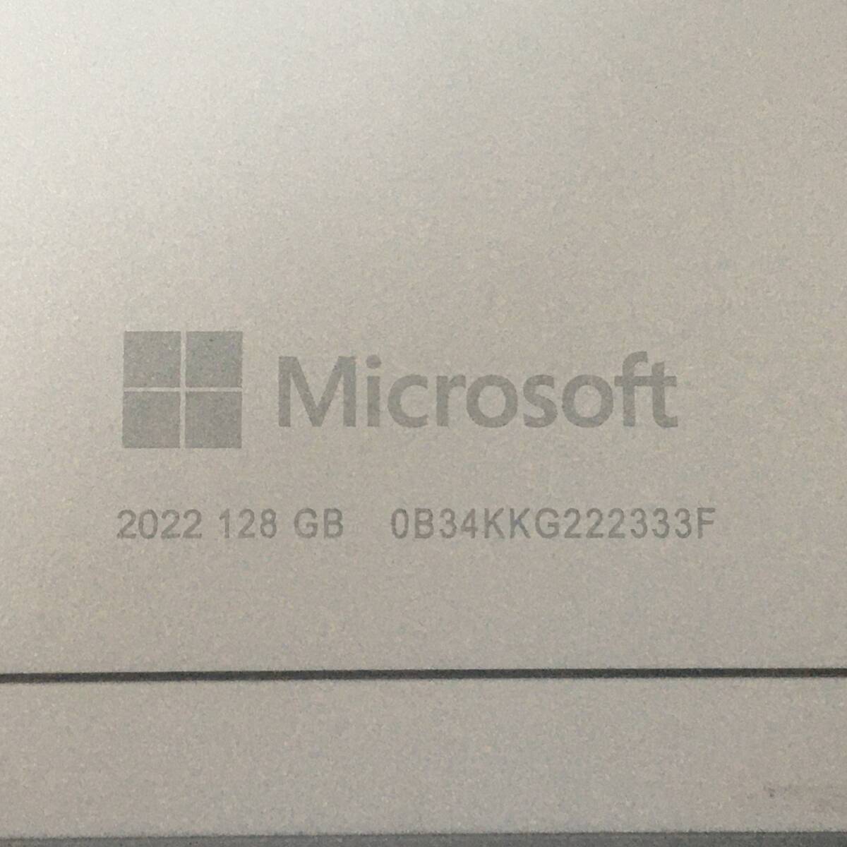 ☆【SIMフリー】Microsoft SURFACE GO3 model:2022『Core i3(10100Y) 1.3Ghz/RAM:8GB/SSD:128GB』10.5インチ Windows11Pro 動作品 ※難あり_画像10