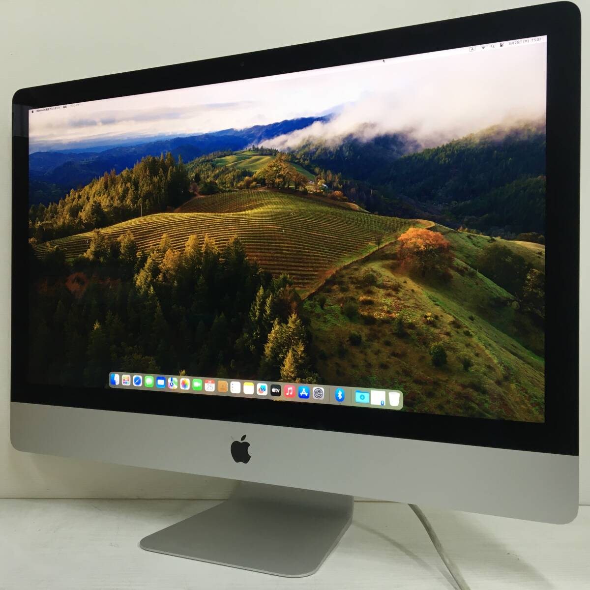 ☆【美品 27インチ】Apple iMac (Retina 5K, 27インチ, 2019) A2115 Core i5(8500)/3.0GHz RAM:8GB/HDD:1TB,SSD:28GB Sonoma 動作品の画像1