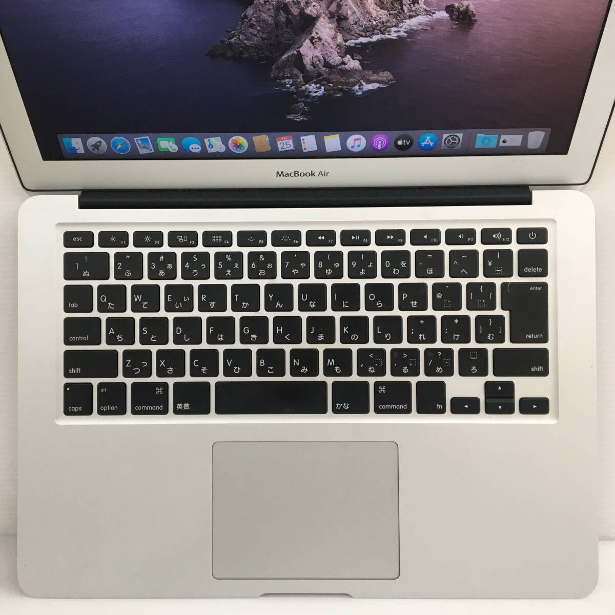 ☆【良品 13.3インチ】Apple MacBook Air (13インチ, Early 2014) A1466 Core i5(4260U)/1.4GHz RAM:4GB/SSD:128GB Catalina 動作品_画像3