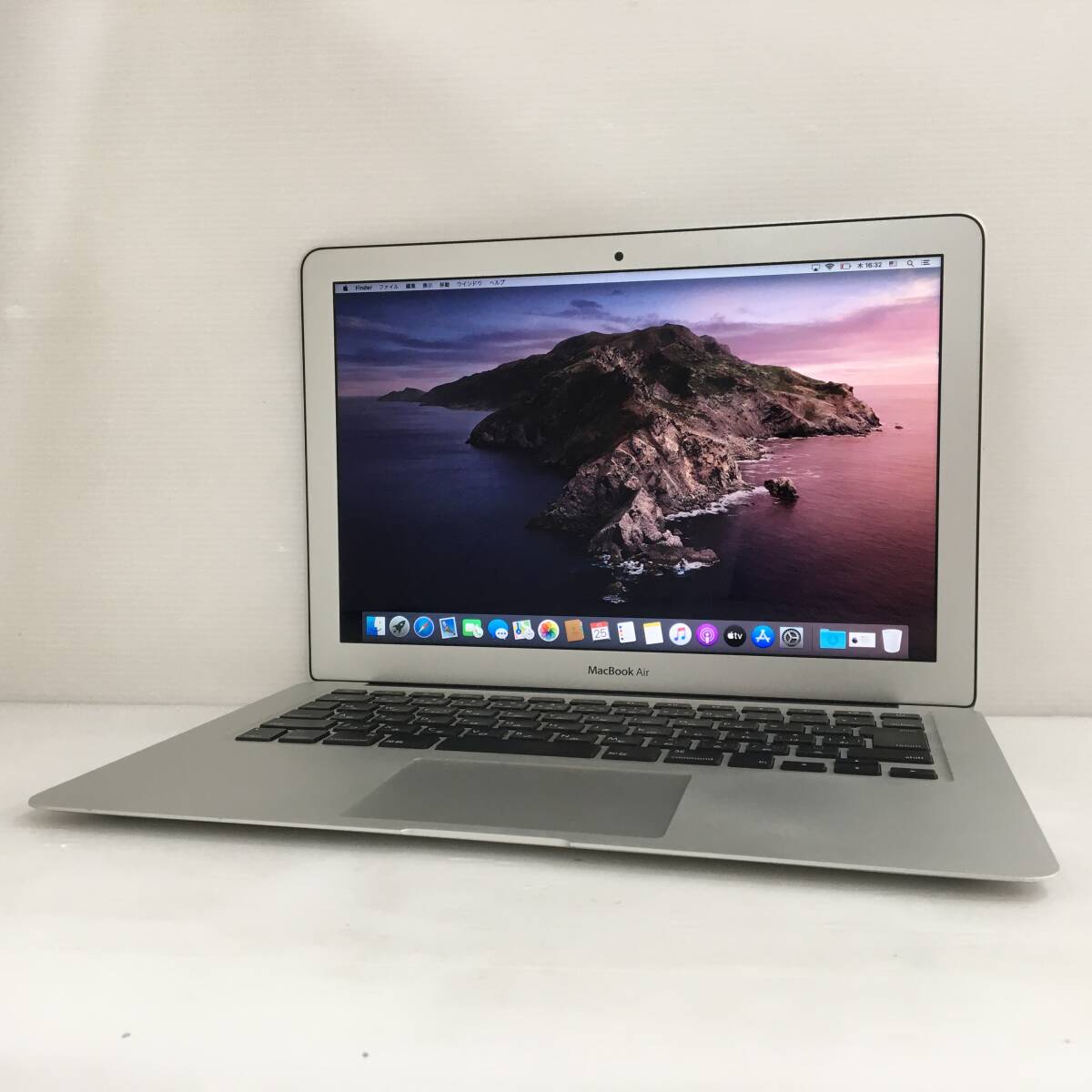 ☆【良品 13.3インチ】Apple MacBook Air (13インチ, Early 2014) A1466 Core i5(4260U)/1.4GHz RAM:4GB/SSD:128GB Catalina 動作品_画像1