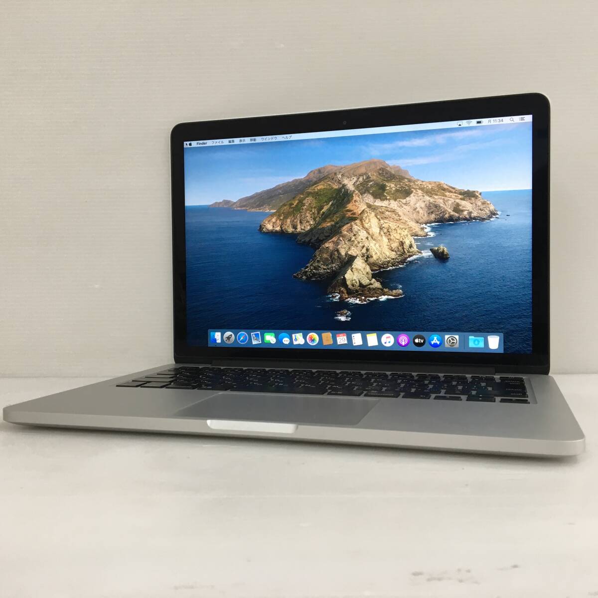 ☆【良品 13.3インチ】Apple MacBook Pro (Retina, 13インチ, Mid 2014) A1502 Core i5(4308U)/2.8GHz RAM:8GB/SSD:512GB Catalina 動作品_画像1