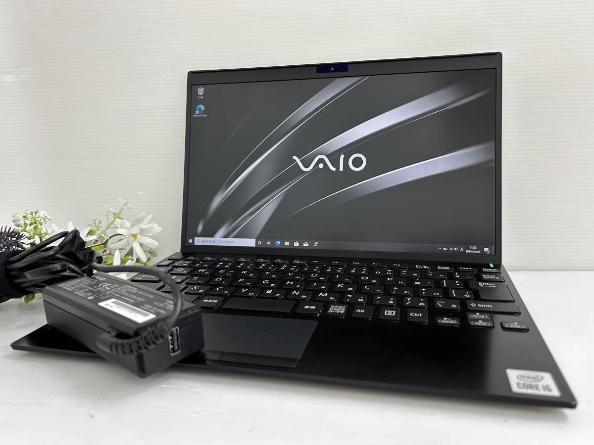 【12.5インチ】SONY ソニー VAIO VJPJ13C12N『第10世代 Core i5(1035G1)/1Ghz/RAM:8GB/NVMe SSD:256GB』LTEモデル Win10Pro 動作品※難あり_画像1