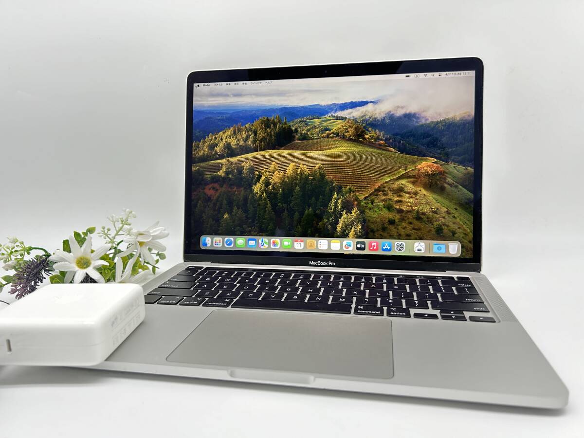 【美品☆充放電数21回】Apple MacBook Pro(13-inch,2020) A2251 Core i7(1068NG7)/2.3GHz RAM:32GB/SSD:1TB 13.3インチ AC Sonoma 動作品の画像1