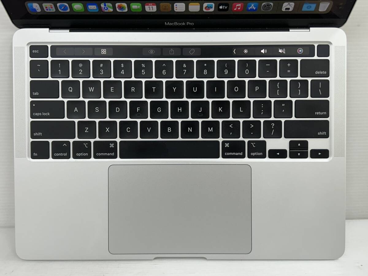 【美品☆充放電数56回】Apple MacBook Pro(13-inch,2020) A2251 Core i7(1068NG7)/2.3GHz RAM:32GB/SSD:1TB 13.3インチ AC付 Sonoma 動作品の画像6