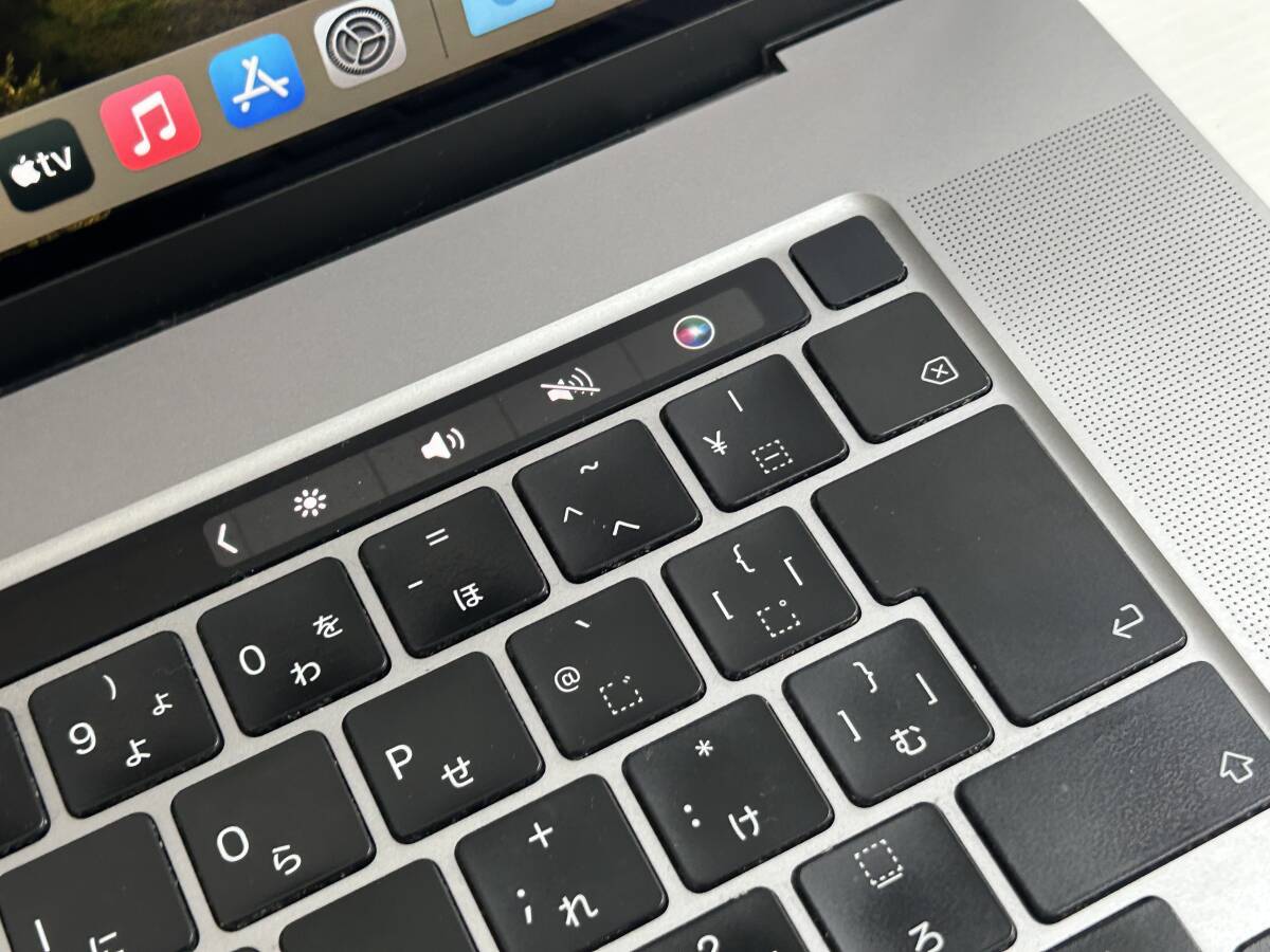 【16インチ Core i9】Apple MacBook Pro(16-inch,2019) A2141 Core i9(9880H)/2.3GHz RAM:16GB/SSD:1TB space gray Sonoma 動作品※難あり