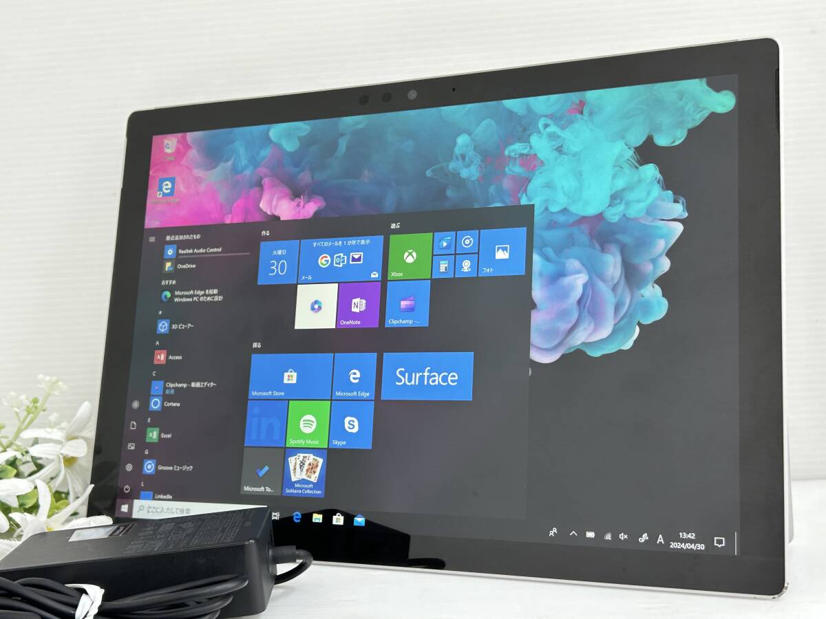 [ superior article 12.3 -inch ]Microsoft Surface Pro 6 model:1796[Core i5(8350U) 1.7Ghz/RAM:8GB/SSD:256GB]Wi-Fi Win10 operation goods 