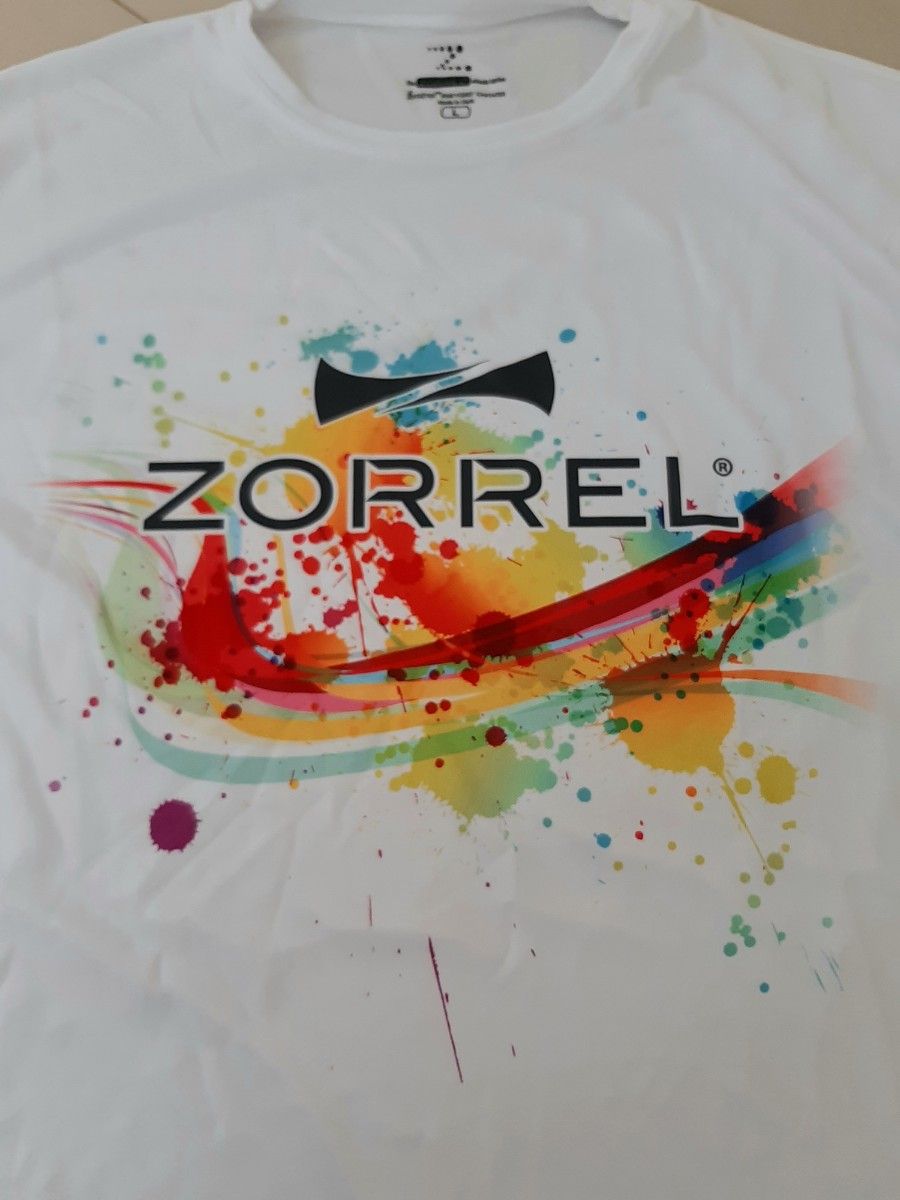 タグ付新品☆ZORREL アスリート用Tシャツ 白 半袖