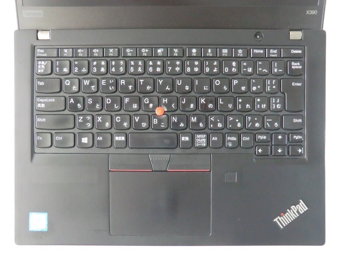 ThinkPad X390 Core-i5 8365U 1.6GHz 8GB/256GB Win10 pro MS Office Pro 2021 FHD液晶 【Windows11 即アップグレード可能】の画像4