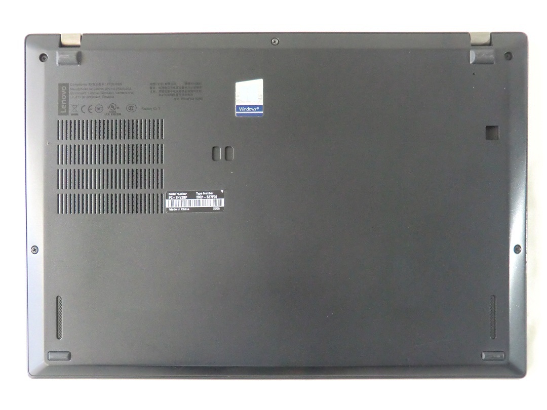 ThinkPad X390 Core-i5 8365U 1.6GHz 8GB/256GB Win10 pro MS Office Pro 2021 FHD液晶 【Windows11 即アップグレード可能】の画像5