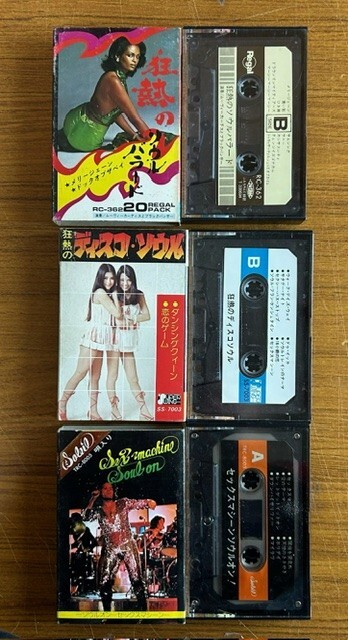 【カセット・テープ】ソウル・ディスコ 3種【240415】cassette tape x 3 title/soul/discoの画像5