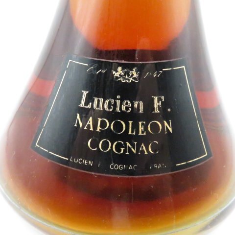 古酒 Lucien F NAPOLEON COGNAC ルシアン ナポレオン コニャック ブランデー 40% 750ml 従価の画像2