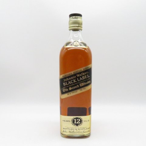 古酒 Johnnie Walker ジョニーウォーカー Black Label ブラックラベル EXTRA SPECIAL 12年 スコッチ ウイスキー 750mlの画像1