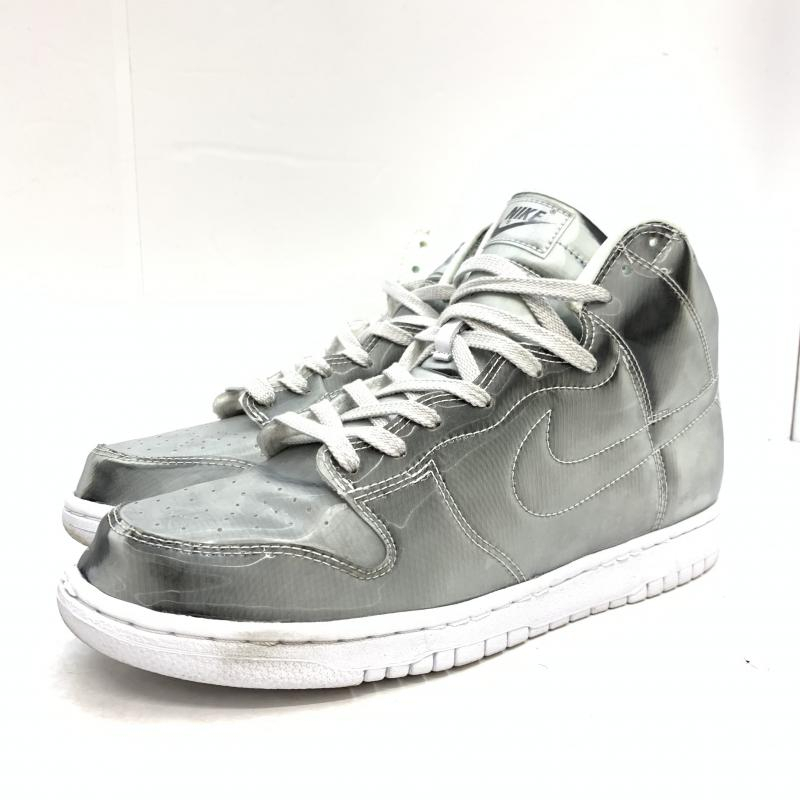 【中古】NIKE×CLOT DUNK HIGH SILVERFLUX 26.5cm　DH4444-900 ナイキ[240092267298]_画像1