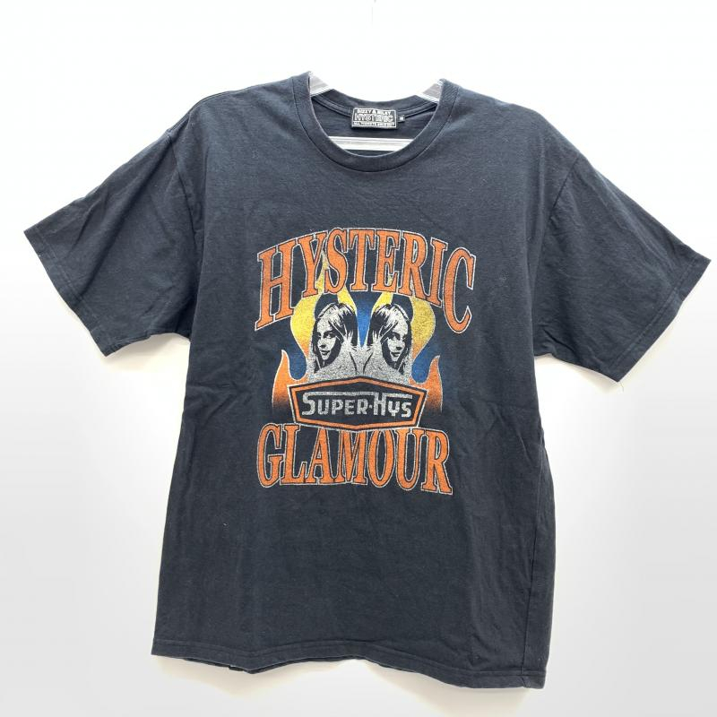 【中古】HYSTERIC GLAMOUR 23SS フレア ウーマン プリント 半袖 Tシャツ M　ヒステリックグラマー[240092267885]_画像1