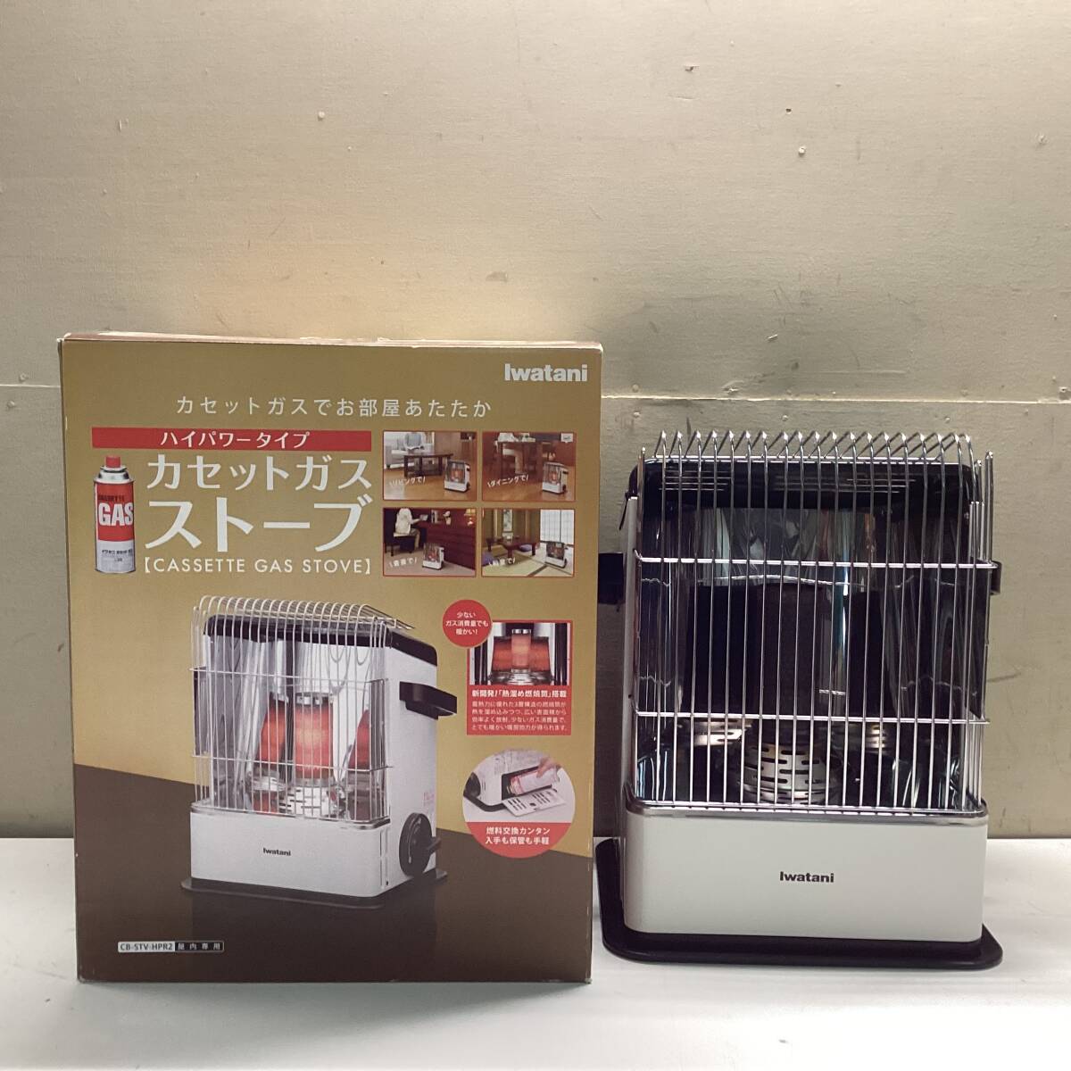 Iwatani Iwatani кассета газовая печка газовая печка нагревательный прибор CB-STV-HPR2 текущее состояние 