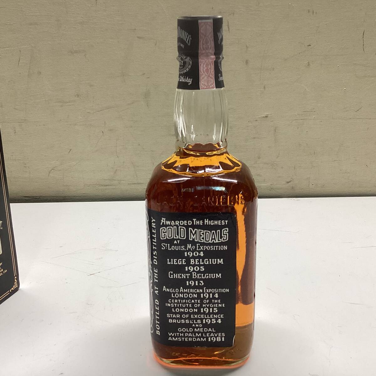 未開栓 JACK DANIEL'S ジャックダニエル Old オールド No.7 ウイスキー 700ml 45％ 古酒の画像3