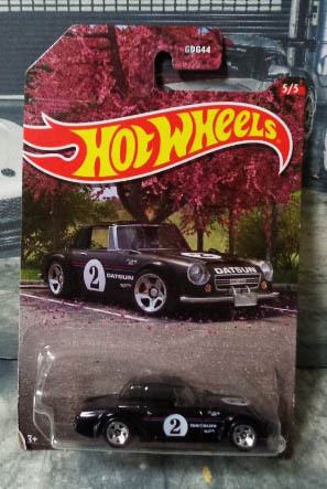 HotWheels FAIRLADY 2000 　ホットウィール ダットサン フェアレディ 2000　ブラック　パッケージダメージ大　　　///(056)_画像1