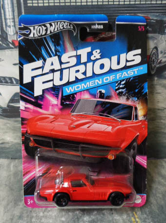 HOTWHEELS CUSTOM CORVETTE STINGRAY COUPE FAST & FURIOUS WOMEN OF FAST ホットウィール ワイルドスピード 説明文・写真ご参照 /(056)の画像1