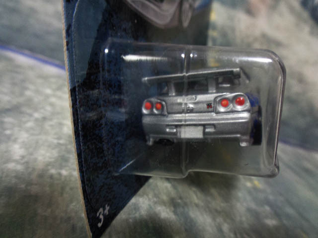 HotWheels FAST & FURIOUS NISSAN SKYLINE GT-R (BNR34) ホットウィール ワイルドスピード ニッサン スカイライン     ///RT308の画像3