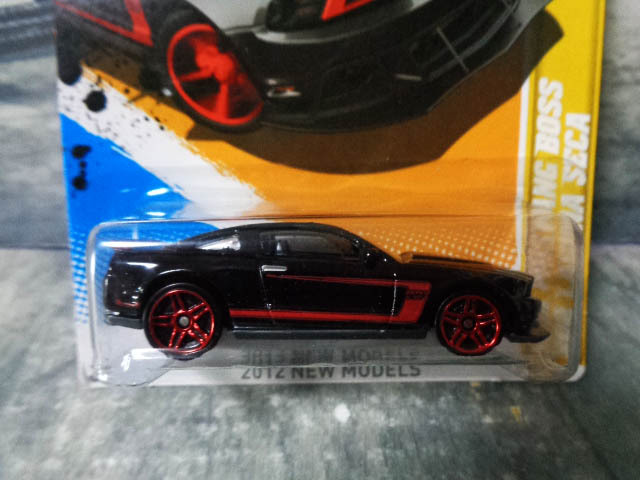 HOTWHEELS 2012 MUSTANG BOSS 302 LAGUNA SECA ホットウィール '12 フォード マスタング ボス ラグナ セカ  ///(057)の画像2