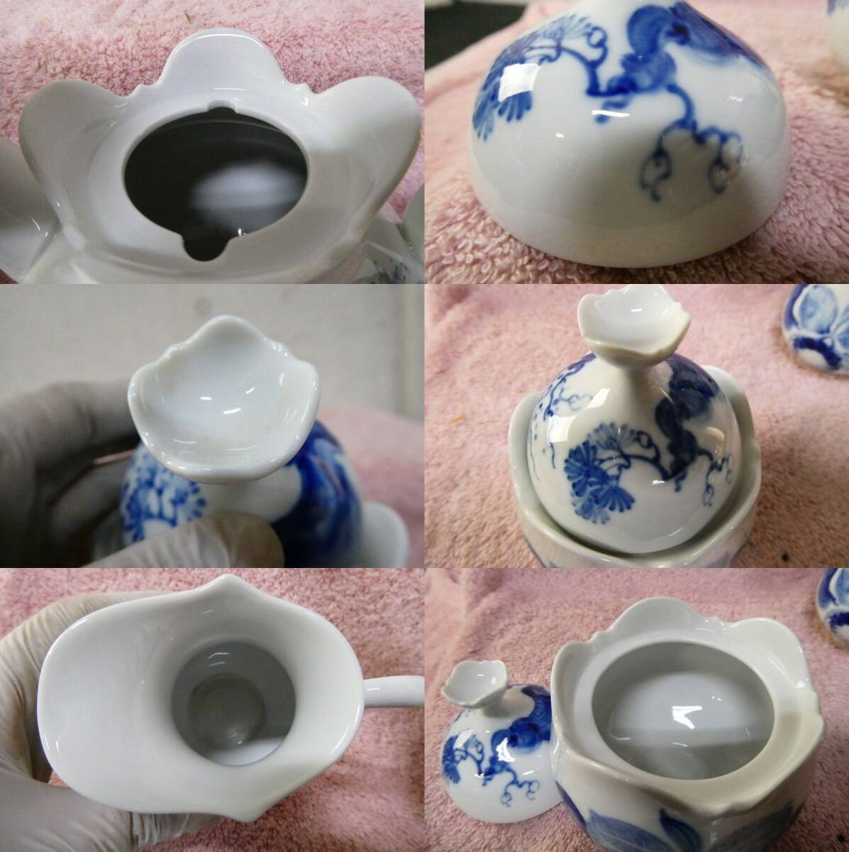 佐前 ④-23 マイセン ブルーオーキッド ティーセット まとめ 小皿 洋食器 まとめ Meissen★の画像9