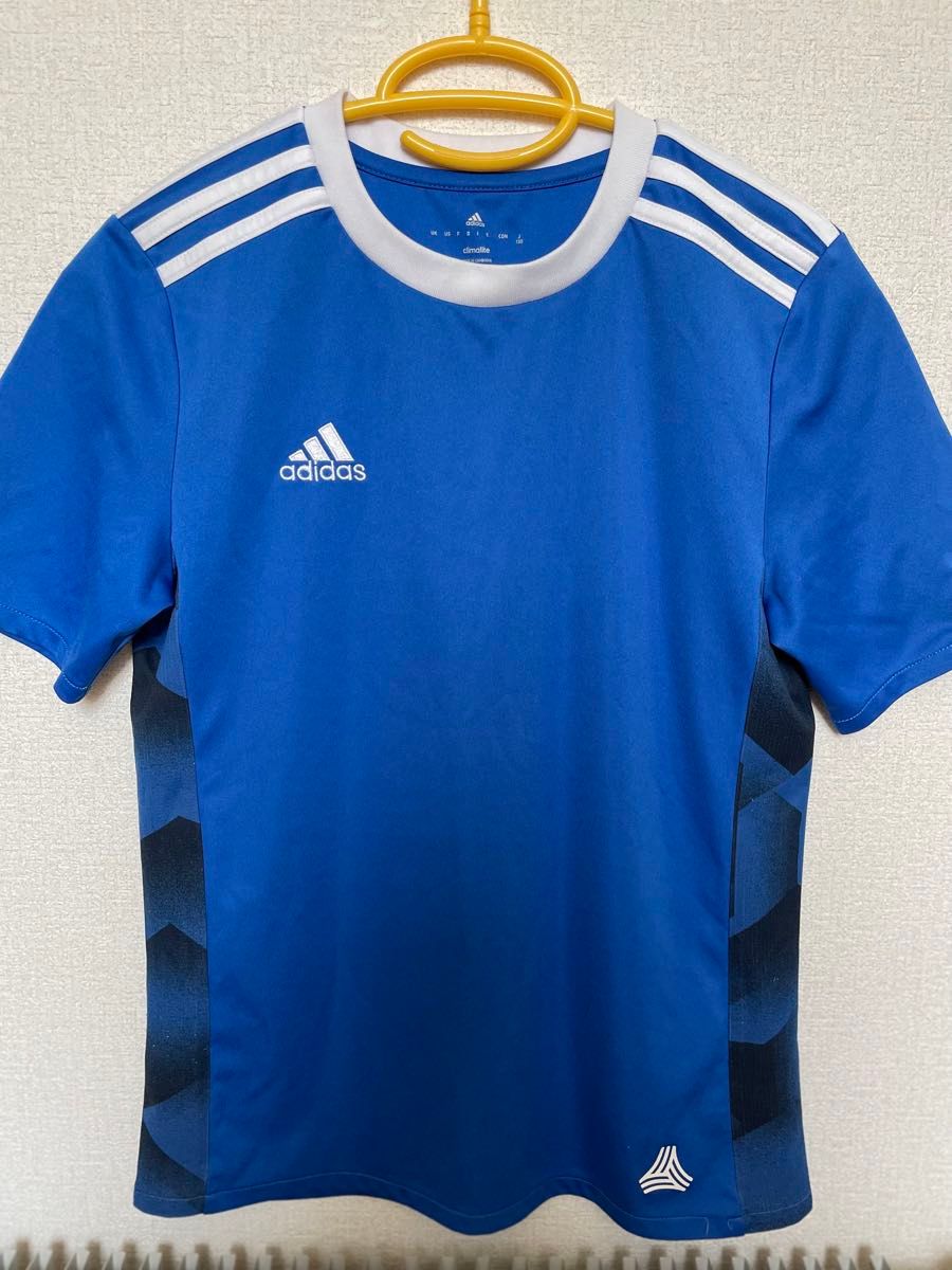 adidas  アディダス  青　 Tシャツ　150  サッカー