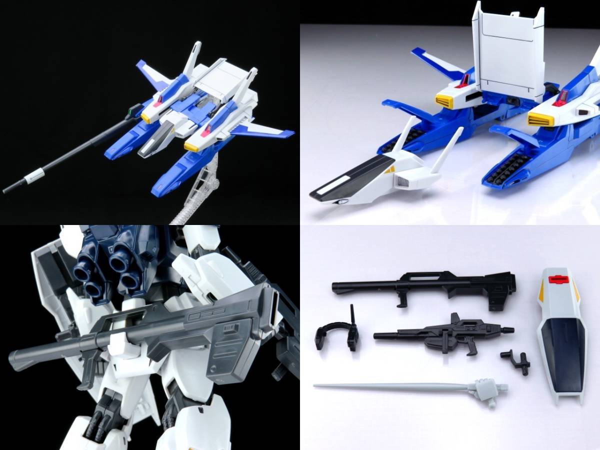 G0106完成品 1/144 HGUC スーパーガンダム HG 機動戦士 Zガンダム ガンダム Mk2 マーク2 MK-2 エゥーゴ Ver Gディフェンサー FXA-05D RX178_画像3