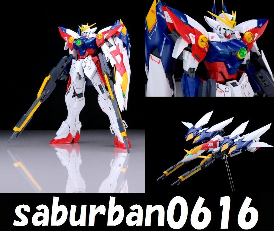 G0113完成品 1/100 MG ウイングガンダム プロト ゼロ 新機動戦記 G0113完成品 1/100 MG ウイングガンダム プロト ゼロ 新機動戦記