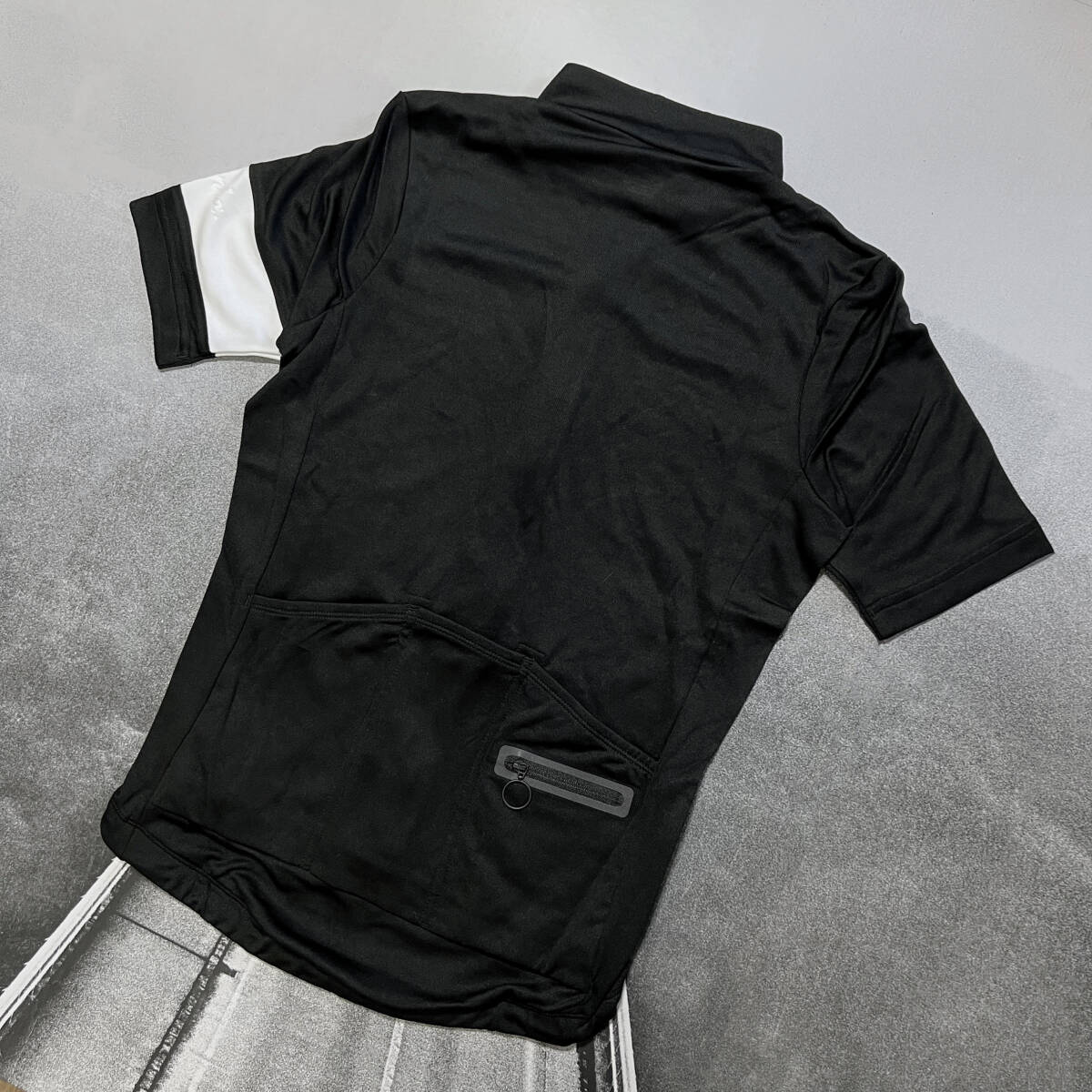 新品 Rapha Classic Jersey Ⅱ - Short Sleeve XSサイズ ブラック/ホワイト ラファ クラシック ジャージ 2 ショートスリーブ 半袖_画像2