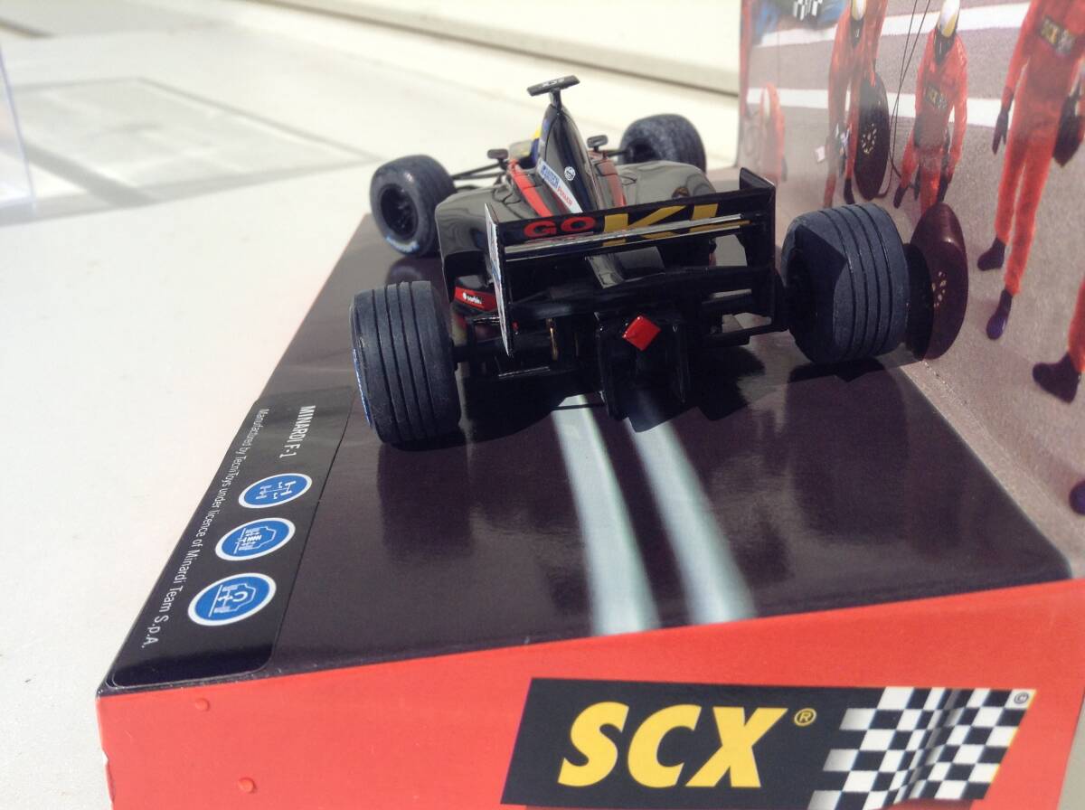 ◆◆TECNI-TOYS//SCX Australia-2002 Minardi F1// スロットカー 1/32 ミナルディ・メカニックタイヤセット・保管品・１円スタート！!◆◆の画像4