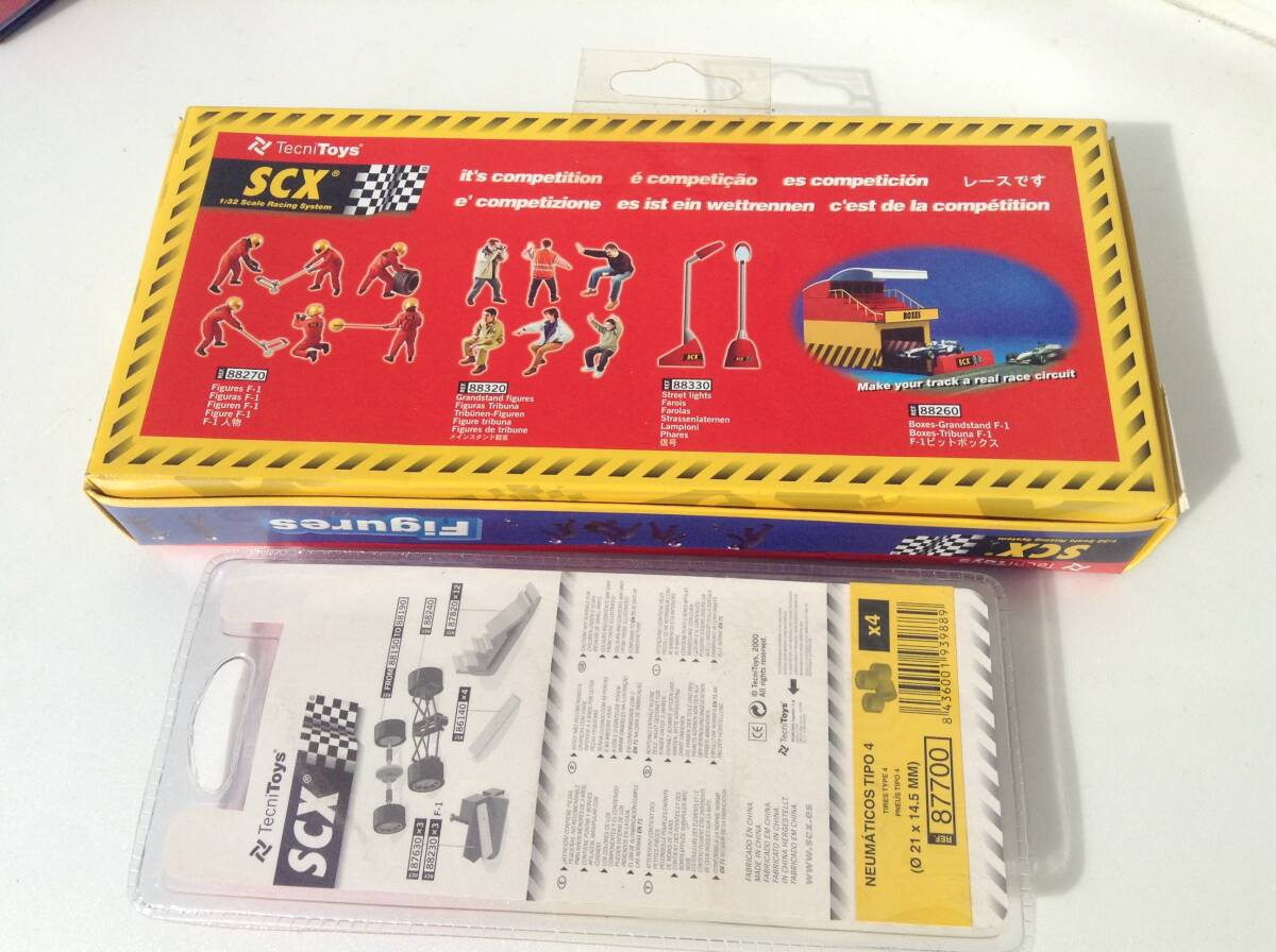 ◆◆TECNI-TOYS//SCX Australia-2002 Minardi F1// スロットカー 1/32 ミナルディ・メカニックタイヤセット・保管品・１円スタート！!◆◆