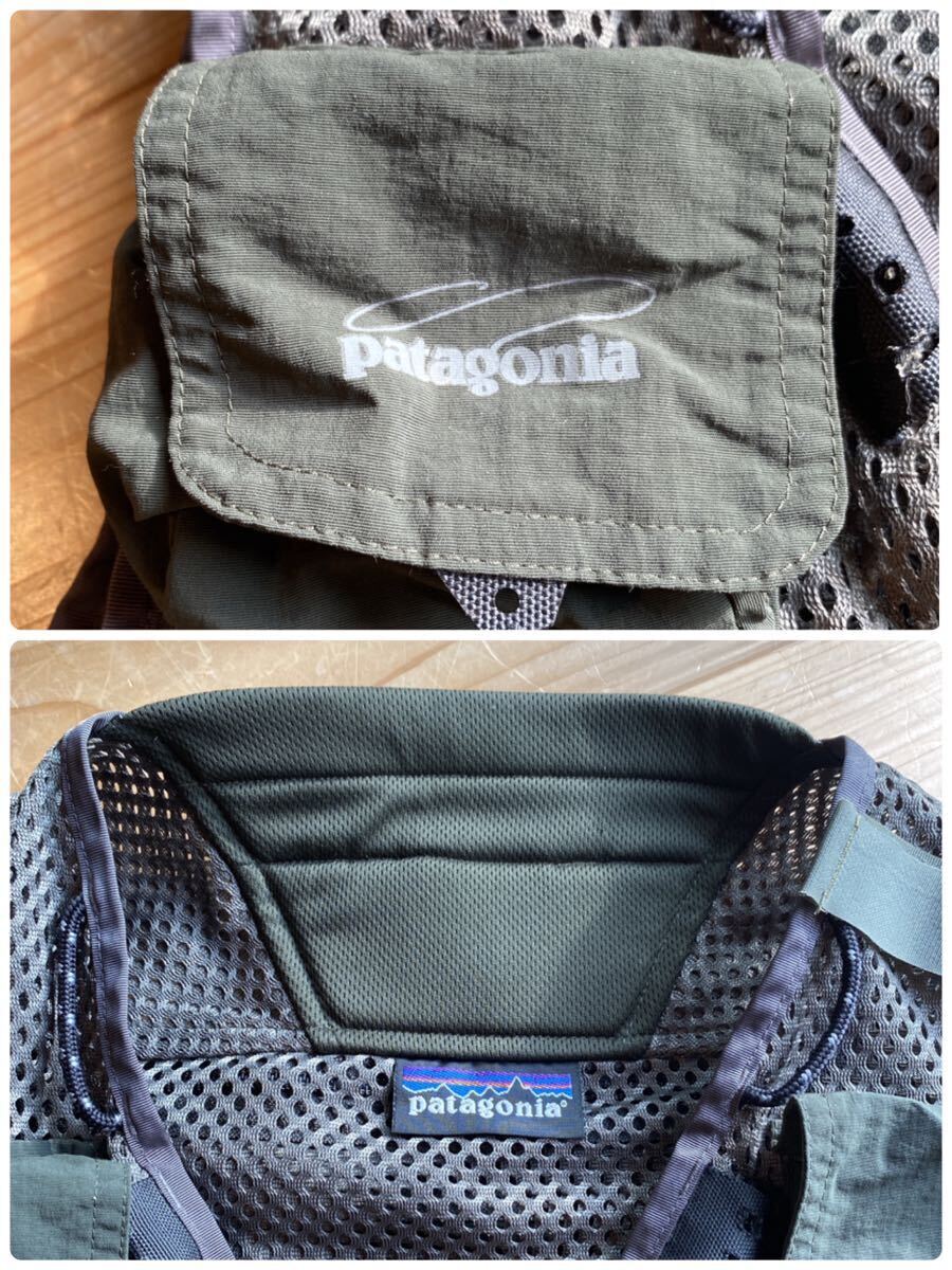 パタゴニア patagonia メッシュベスト フィッシングベスト 渓流 フライフィッシング Sサイズの画像8