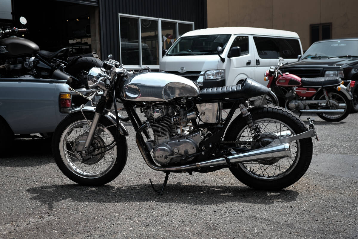 Yahoo!オークション - XS650 カフェレーサー 低走行(SR400 Yahoo!オークション - XS650 カフェレーサー 低走行(SR400