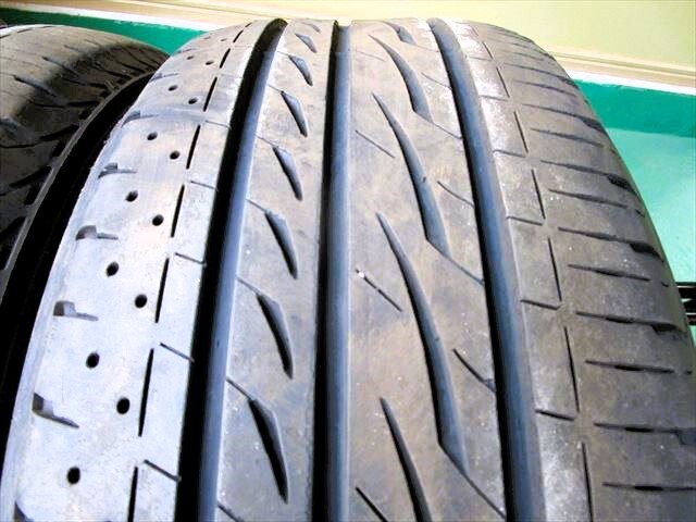 送料無料　215/55R17　BS　レグノ　GRV2　2019年製　2本セット　5mmぐらい_画像2