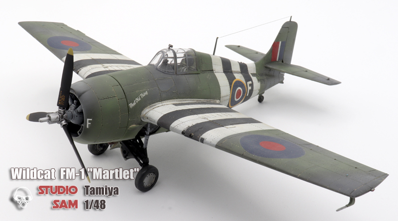 激安通販の Wildcat FM-1 "Martlet" Tamiya 1/48 完成品 完成品
