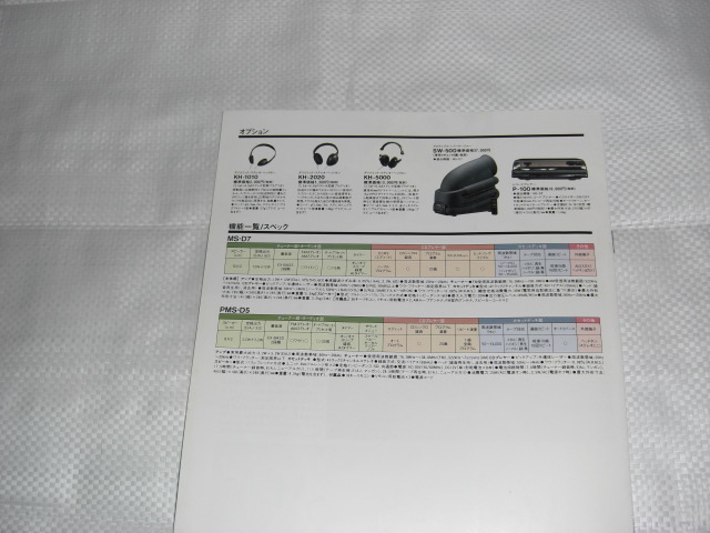 1999 year 5 month KENWOOD Woodstock MS-D7/PMS-D5/ catalog 