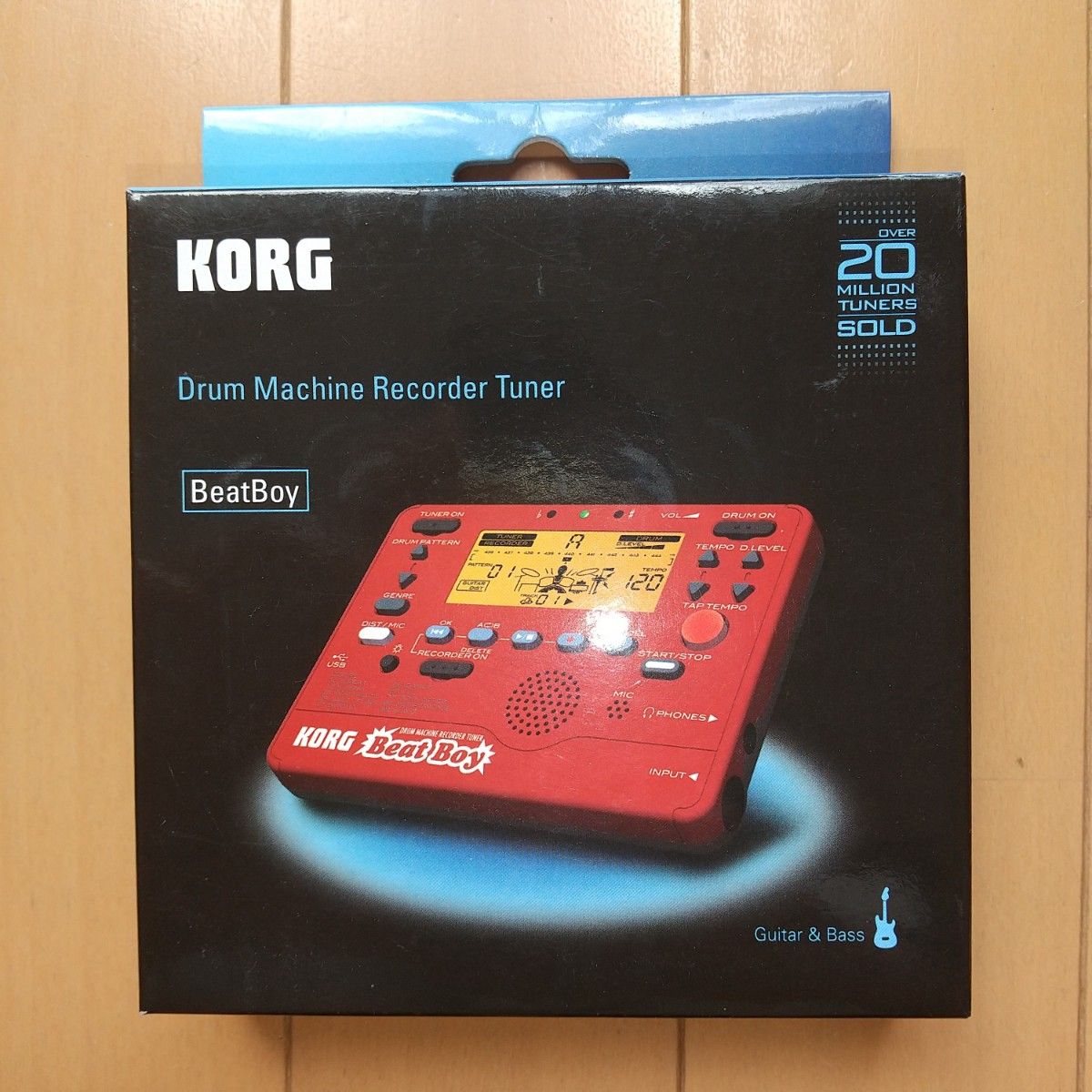 KORG BEAT BOYS コルグ　ビートボーイズ　リズムマシン　チューナー　アンプ　レコーダー　1台4役　貴重品