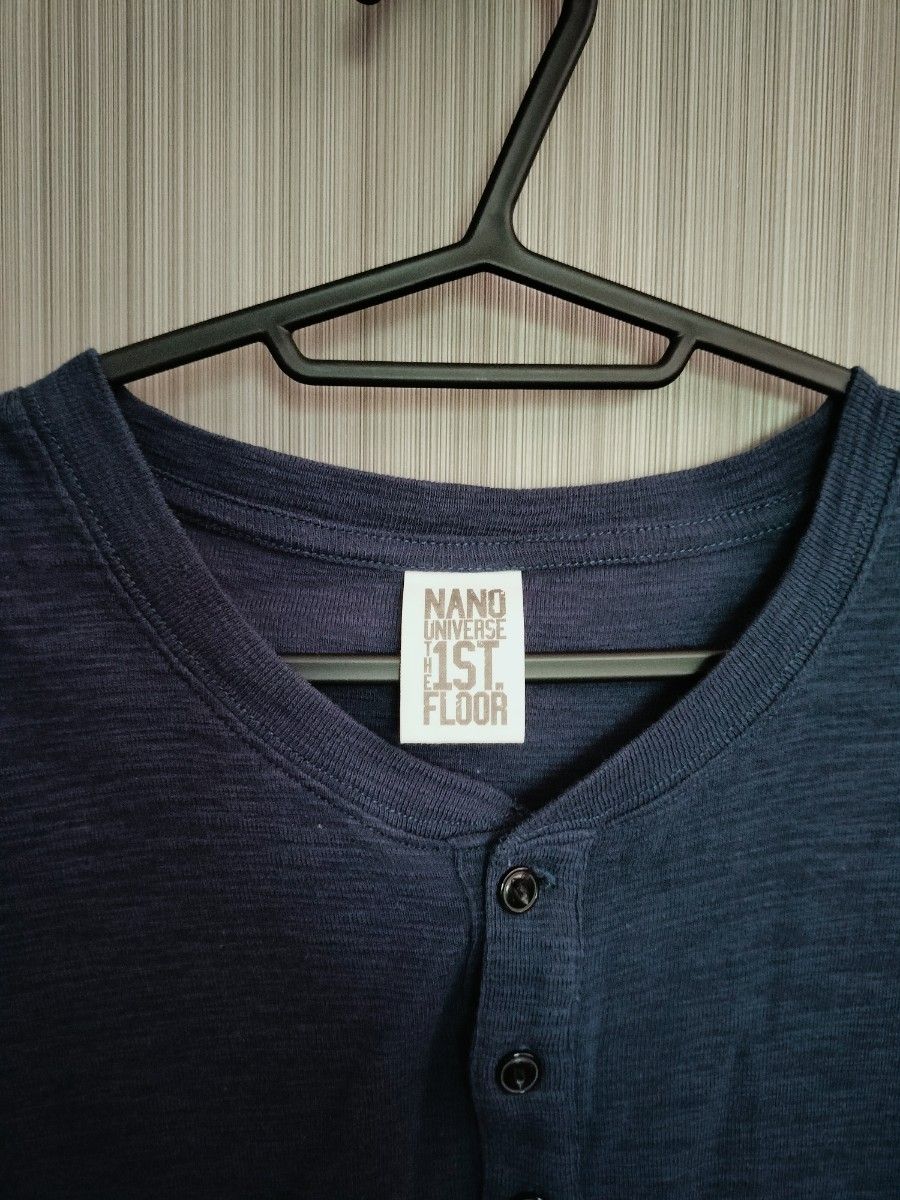 ナノユニバース　ＴＨＥ１ｓｔＦＬＯＯＲ　Tシャツ  コットン100%