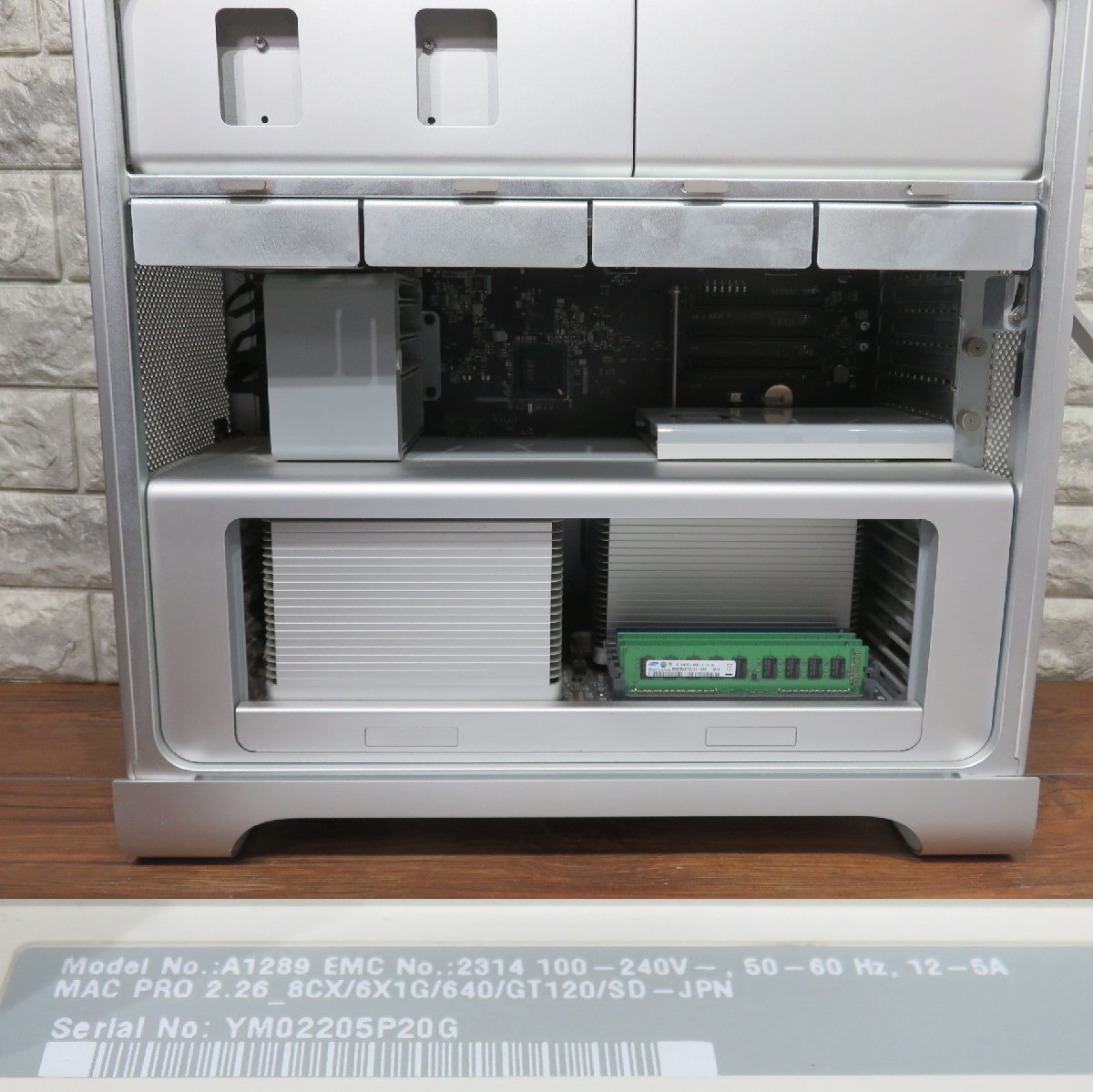 ★≪中古品≫MacPro EightCore 2.26G/8G/1Tb SD[t24041802]の画像4