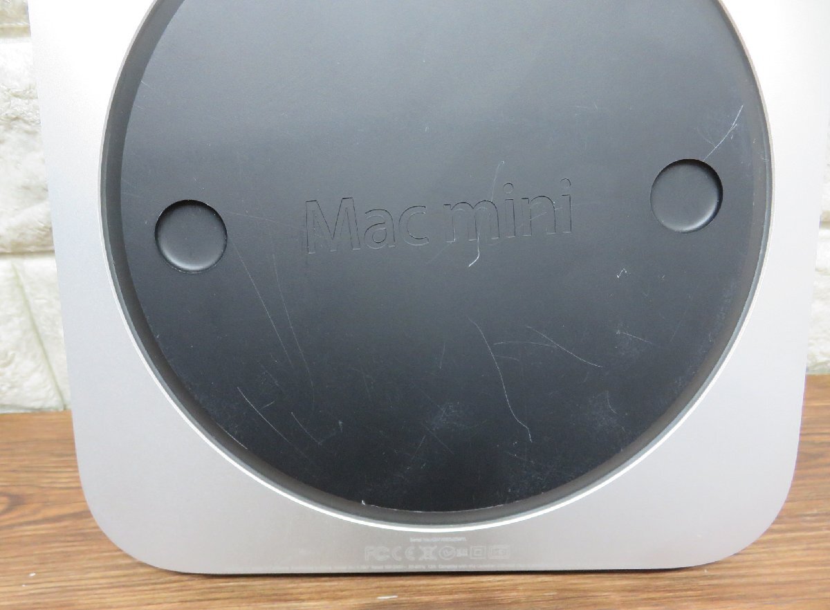 ★≪中古品≫Mac Mini A1347 Ci5-2.5G/8G/500G 10.10[t24042503]の画像6