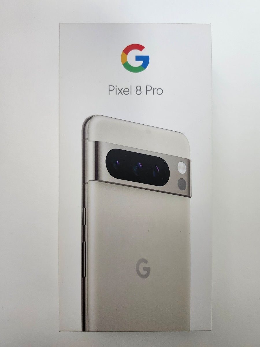 Google Pixel8 Pro Porcelain 128GB(付属品あり)(中古ケース付き)