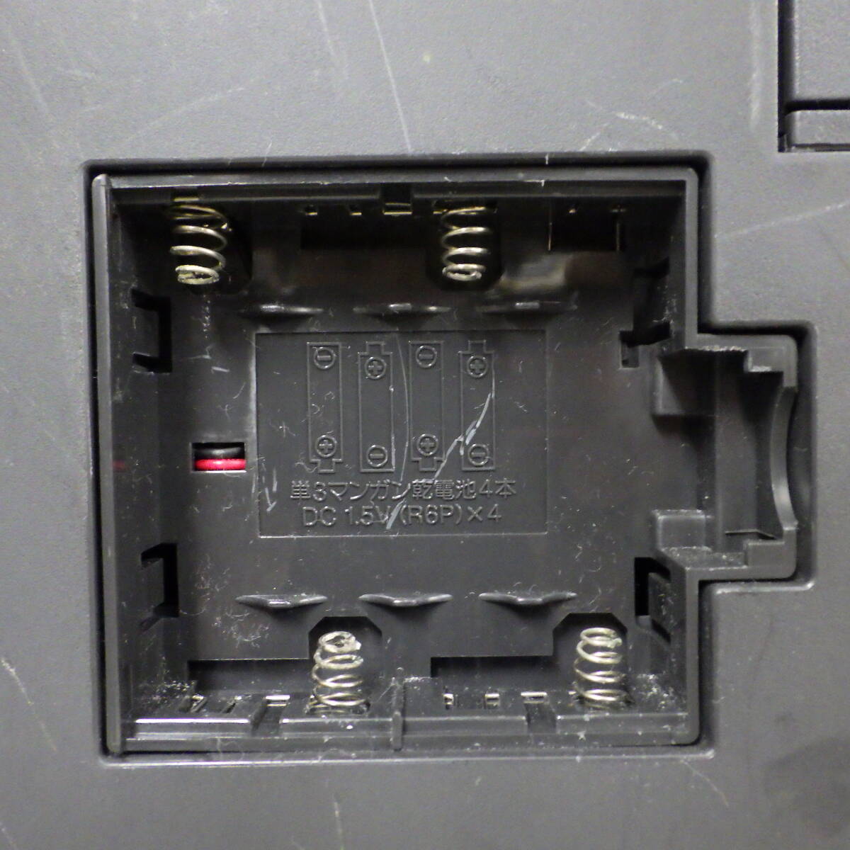 SHARP/シャープ ワープロ 書院 WD-X500 現状品　通電確認済み_通電はしておりますが液漏れ跡あります