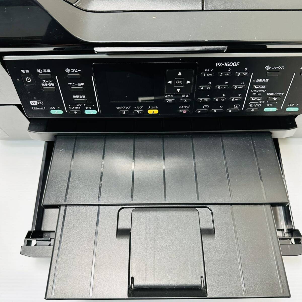 印字良好 送料無料 EPSON エプソン インクジェットプリンター 複合機 PX-1600F 410Bの画像6