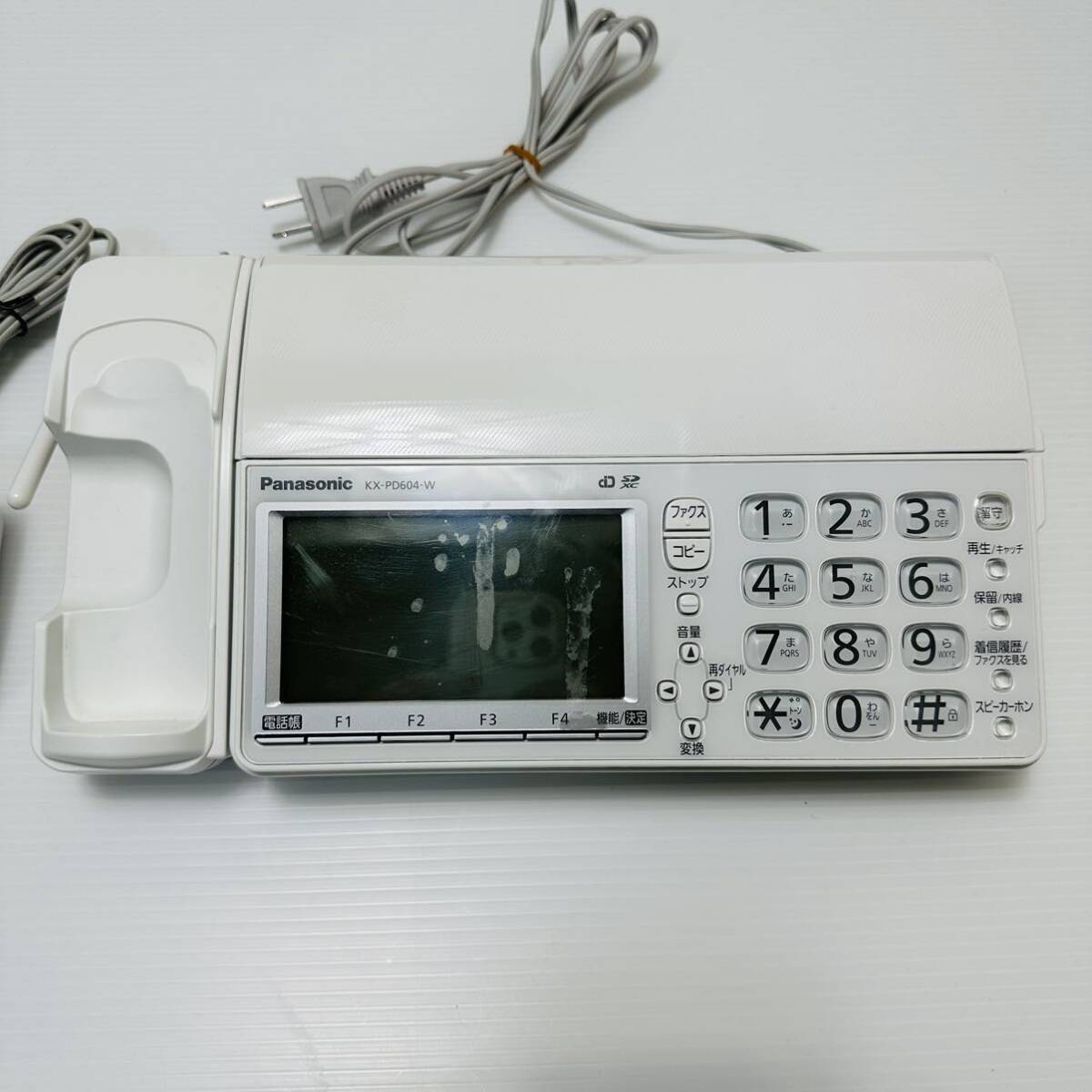 Panasonic パナソニック デジタルコードレス普通紙ファクス 親機 KX-PD604-DL 電話機 の画像7