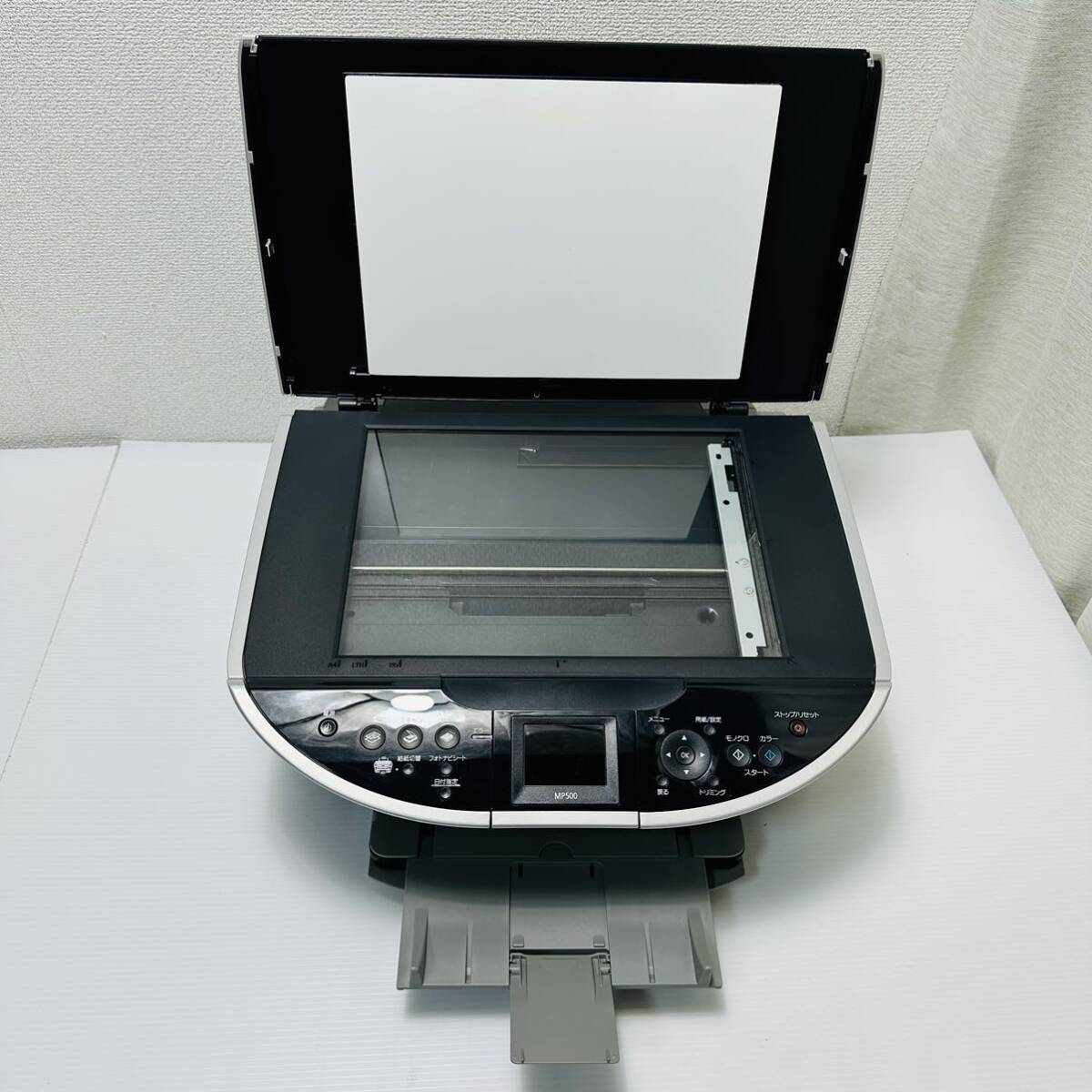 印字カスレ　Canon PIXUS MP500 キヤノン 複合機 インクジェットプリンター 417C_画像3