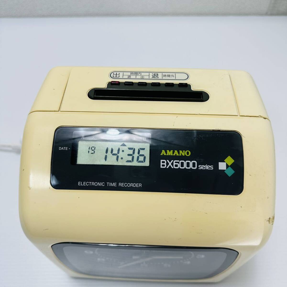 送料無料　アマノ　タイムレコーダー AMANO 　BX6000　電子タイムレコーダー BX6000SERIES