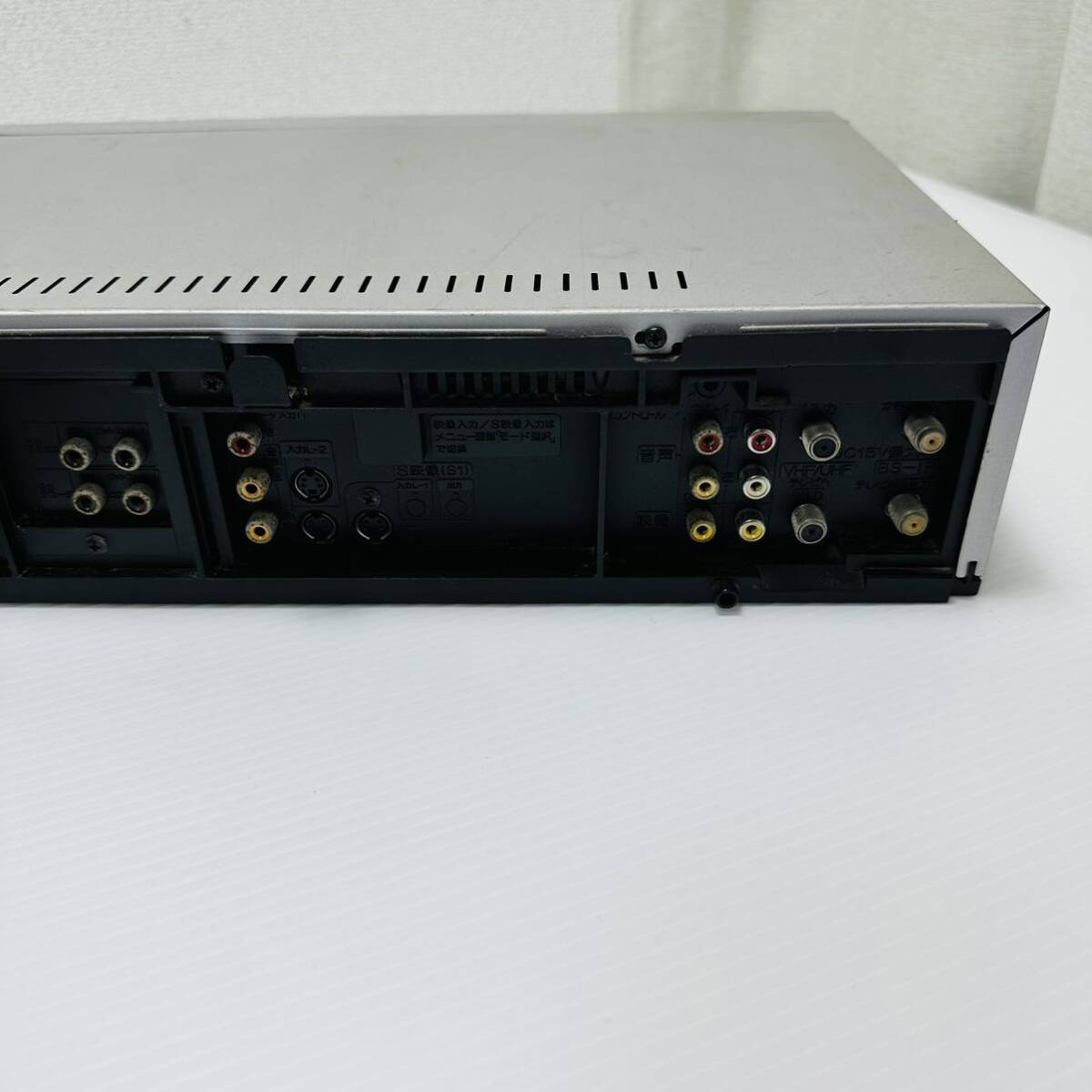 送料無料 Victor HR-V500 高画質 S-VHSビデオデッキ ビクターの画像8