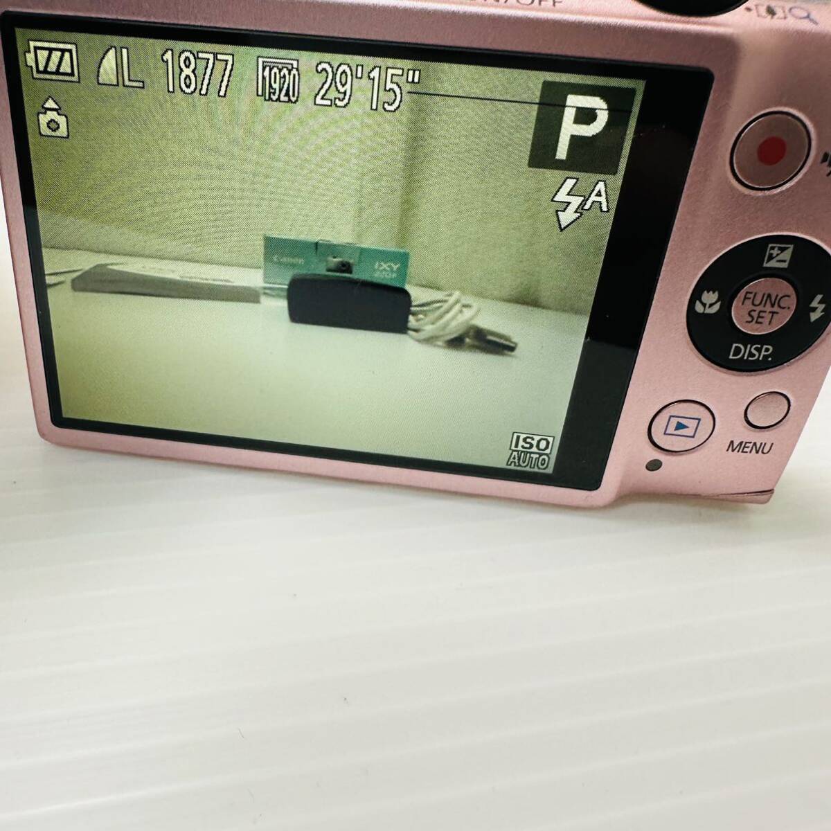 美品　Canon キャノン　IXY 220F PINK　コンデジ　デジカメ　デジタルカメラ コンパクトデジタルカメラ _画像2