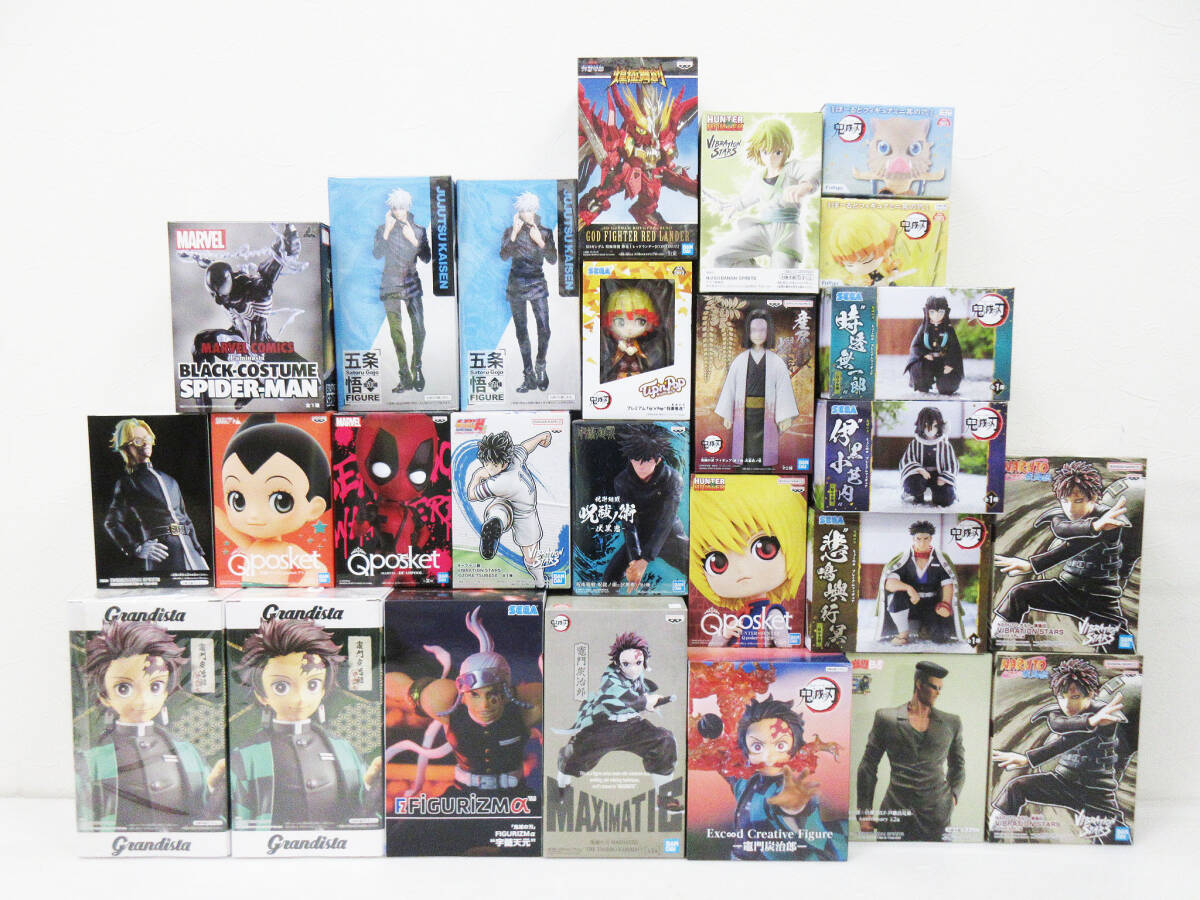 【訳あり大特価】 セット販売フィギュア余りまとめ売り Yahoo!オークション - KM-4166《フィギュア 26体セット》鬼滅の